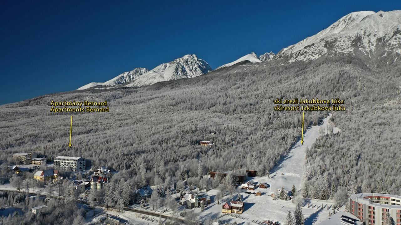 Cozy Studio With Netflix - Apartmanovy Dom Bernard Vysoké Tatry Kültér fotó